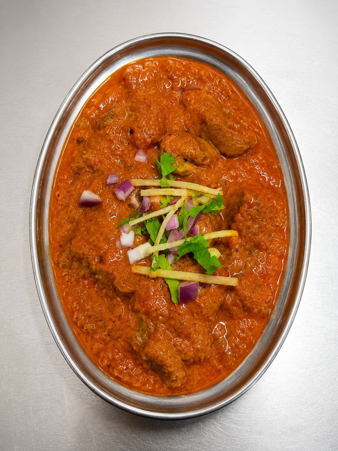 Khashi Tikka Masala — nepalilainen annos, Ravintola Gurkhali Forssa